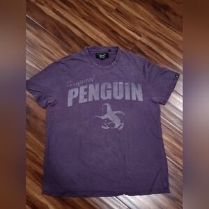 Original Penguin Lavender Graphic Tee